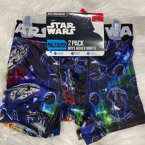 NEW! Boys Star Wars Boxers Size 4 Small